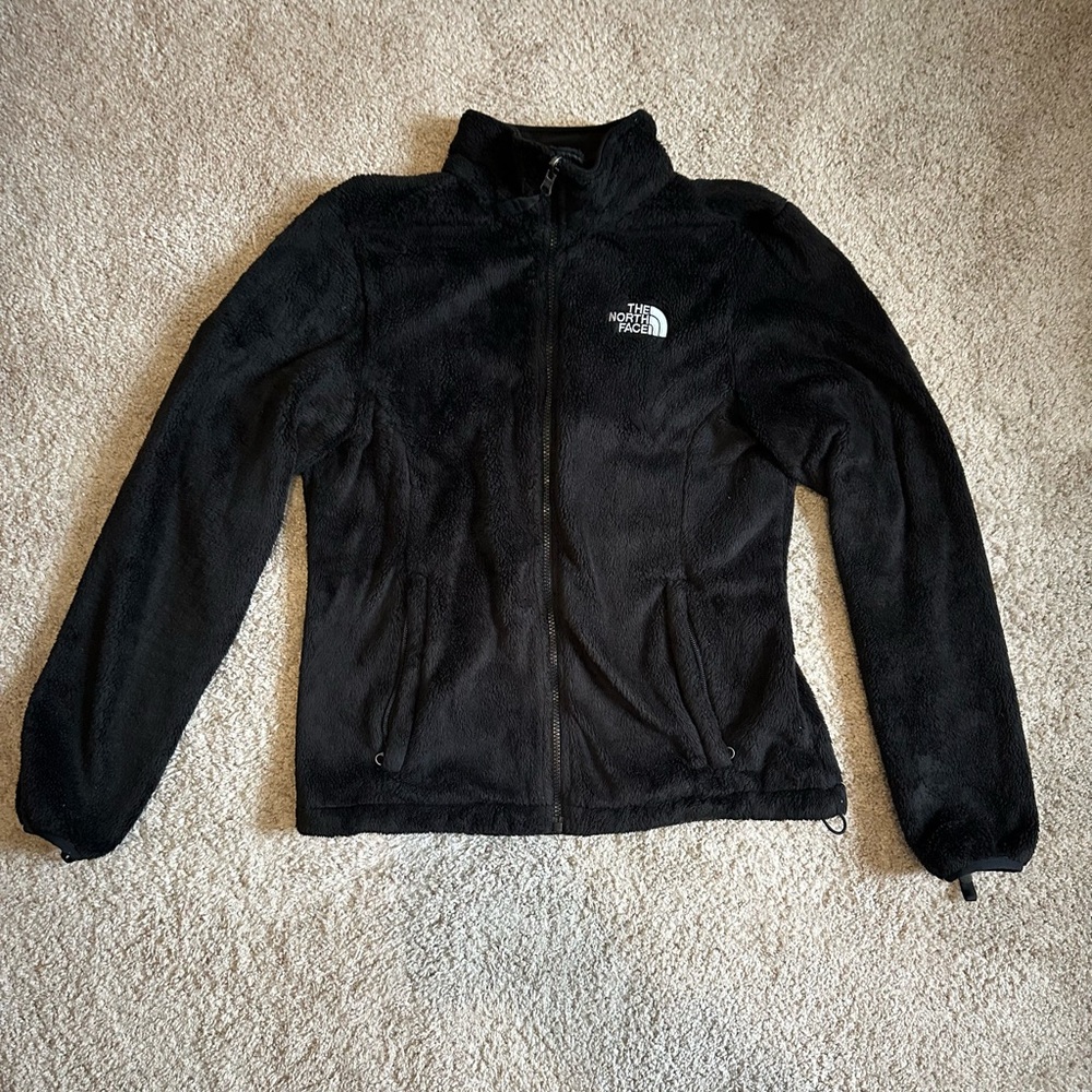 The North Face Black Full-Zip Fleece Jacket